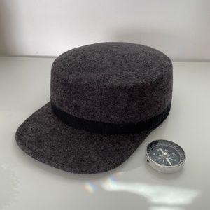 Mote Wool Felt Hat Made in Denmark Grey